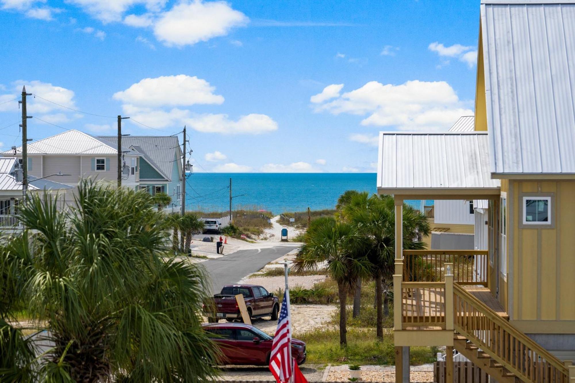 Sand Buckets Unit C, Ocean View Beach Townhouse Mexico Beach Esterno foto